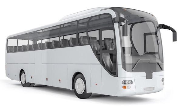 image of a commercial bus