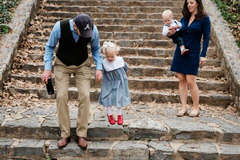 Jeb Butler, Atlanta personal injury attorney with family