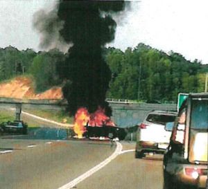 jeep-liberty-with-rear-gas-tank-burns-in-WV