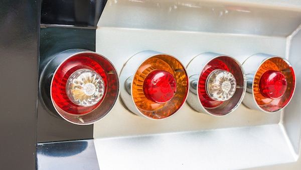 taillights on a Georgia truck