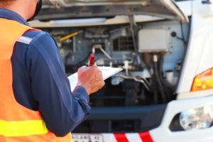 commercial truck inspection