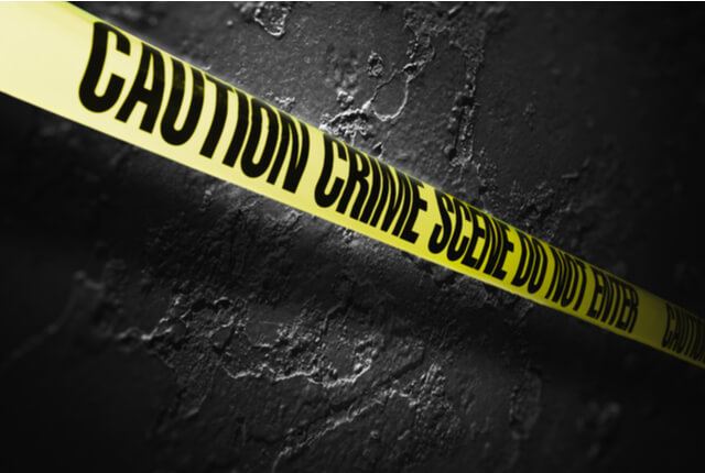 crime scene tape in Georgia