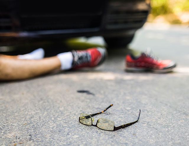 pedestrian hit by car in Georgia
