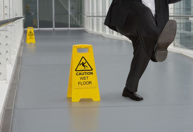 slip and fall accident in a Georgia building