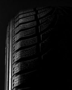 image of the treads of a tire