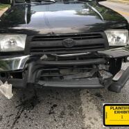 A car accident in Atlanta