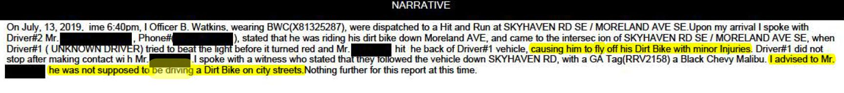 Motorcycle Accident Settlement