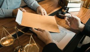 Paperwork to fire injury lawyer