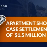 Apartment Shooting Settlement of $1,500,000