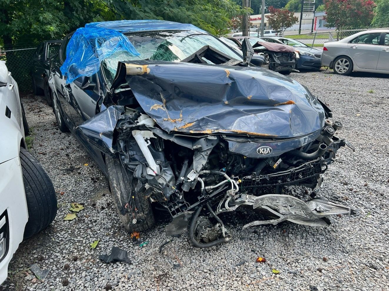 Photo of the Rogers family’s vehicle