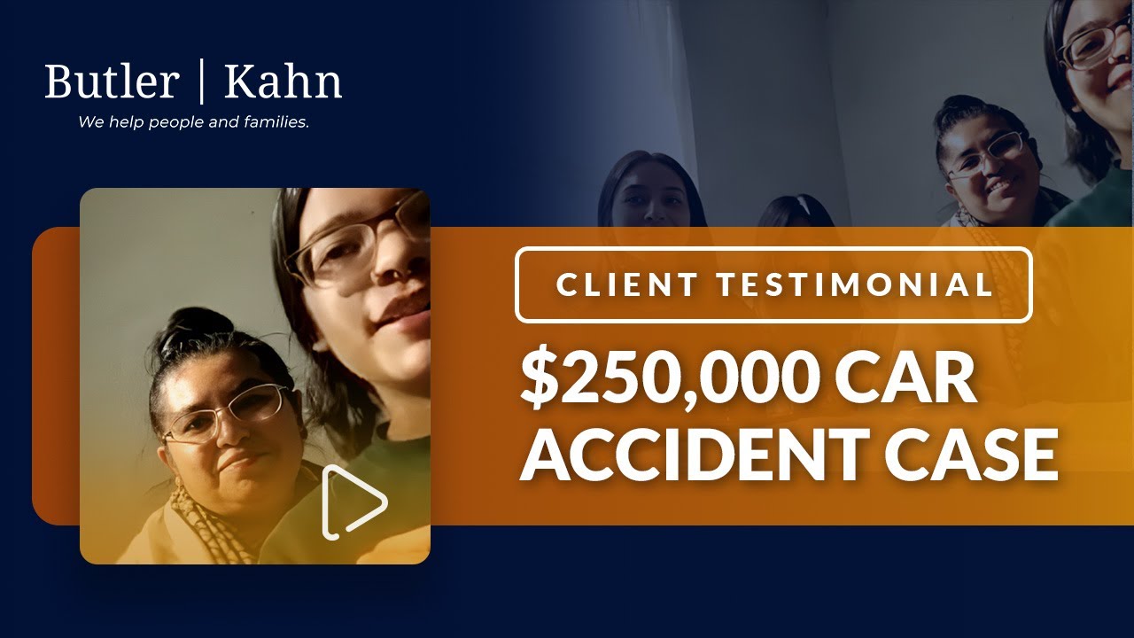 Client Testimonial: $250,000 Car Accident Case